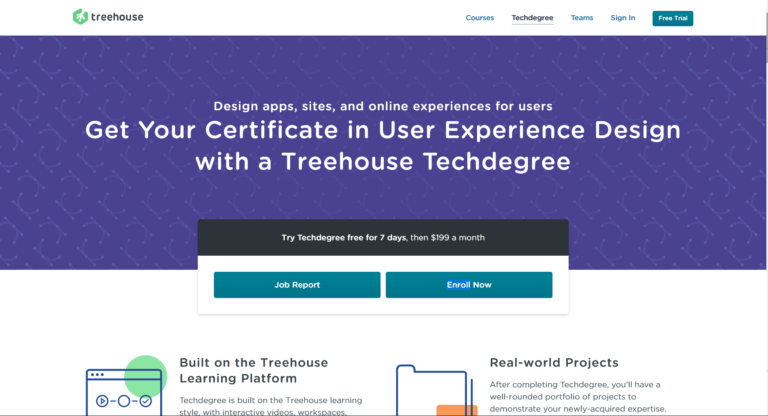 Treehouse UX Techdegree Review : Become a UX Designer