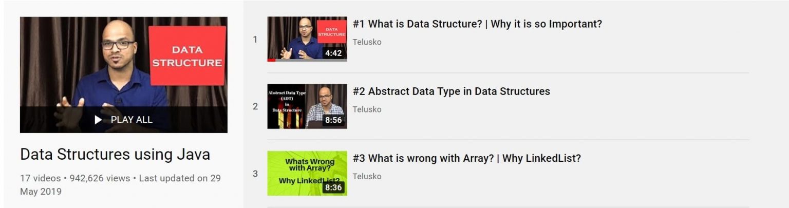 9 Best Youtube Channels For Data Structures And Algorithms